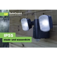GP GPSWRF2.1SFG170 GPSWRF2.1SFG170 LED-Außenstrahler mit Bewegungsmelder Leuchtfarben: Neutralweiß GP GPSWRF2.1SFG170 GPSWRF2.1SFG170 LED-Außenstrahler mit Bewegungsmelder Leuchtfarben: Neutralweiß