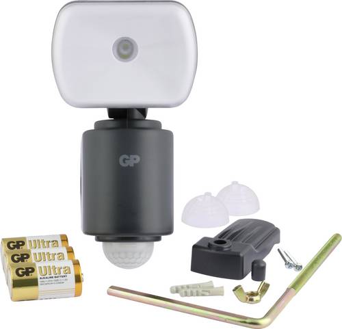 GP Batteries RF3.1 810SAFEGUARDRF3.1 LED-Außenstrahler mit Bewegungsmelder Neutral-Weiß
