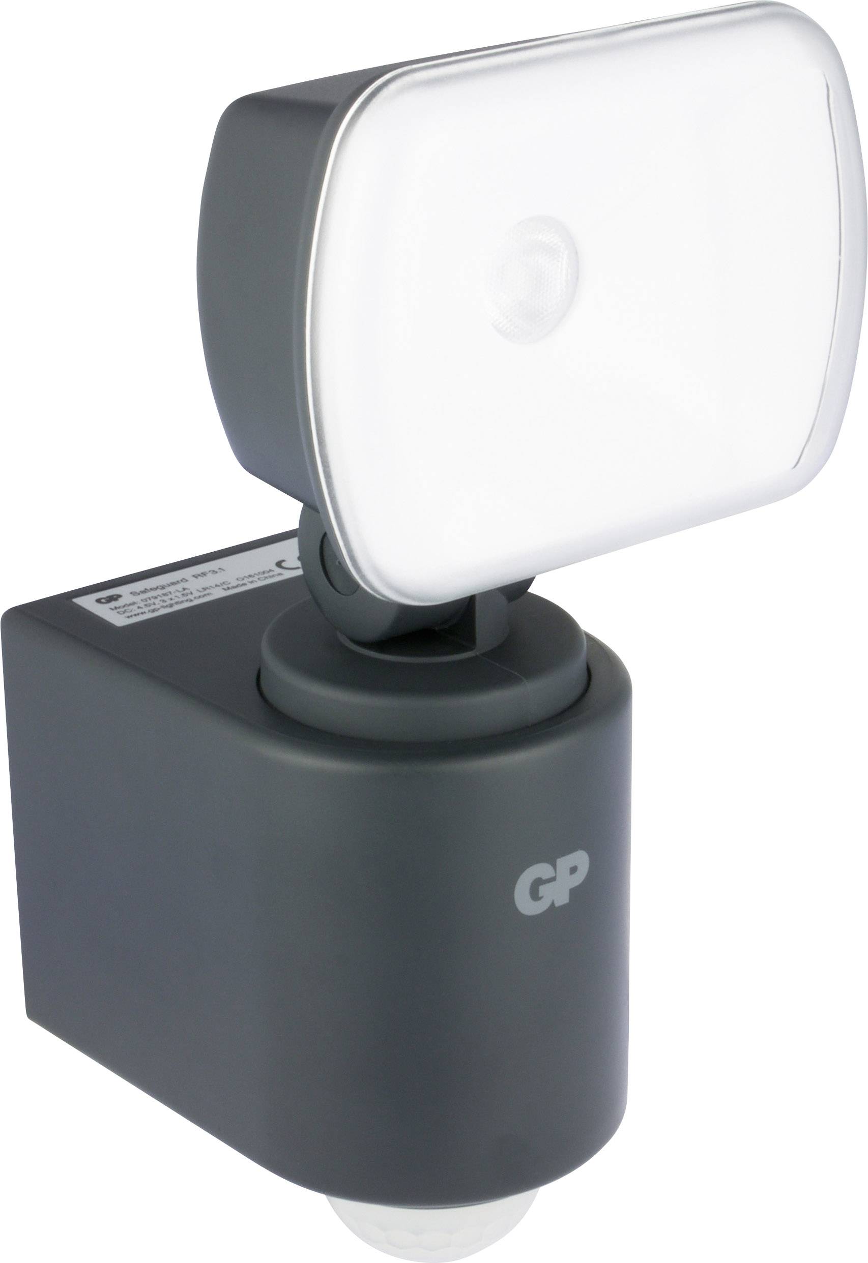 GP Batteries RF3.1 810SAFEGUARDRF3.1 LED-Außenstrahler mit Bewegungsmelder Neutralweiß