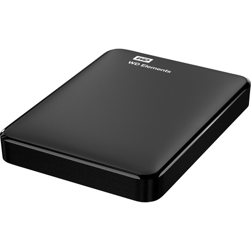 WD Elements 2 TB 2.5" external hard drive USB 3.2 1st Gen (USB 3.0) Black WDBU6Y0020BBK-WESN