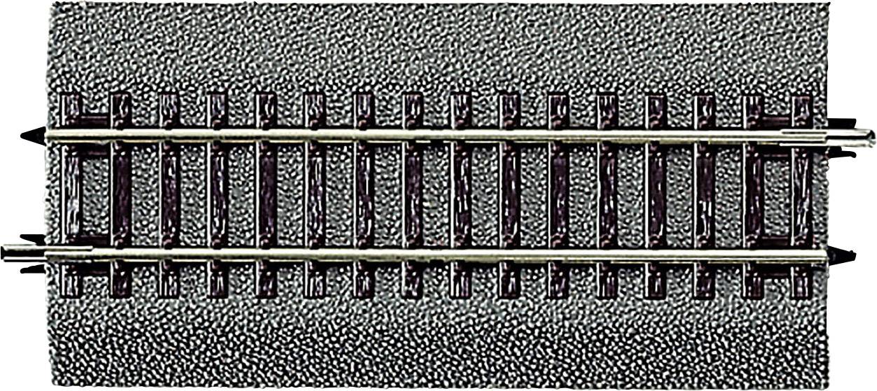 H0 RocoLine (mit Bettung) 42511 Diagonalgerade 119 mm 6 St.