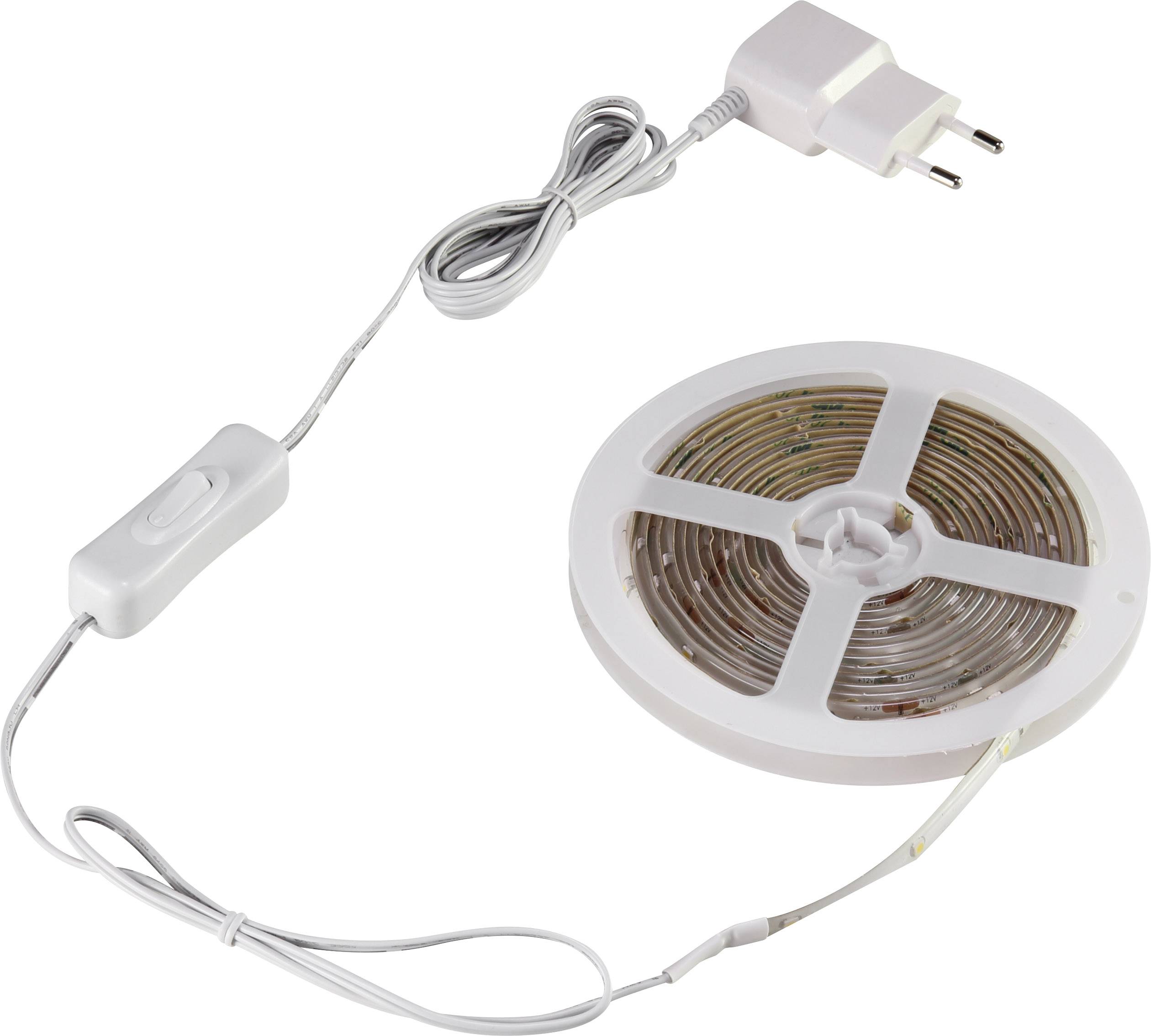 Polarlite LED-Streifen-Komplettset mit Stecker/Buchse 12 V/DC 300cm