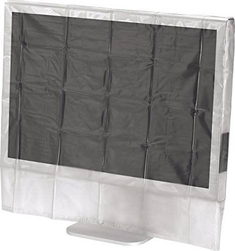 Hama 00113817 Staubschutzhaube Monitor Transparent (L x B x H) 620 x 80 x 440 mm