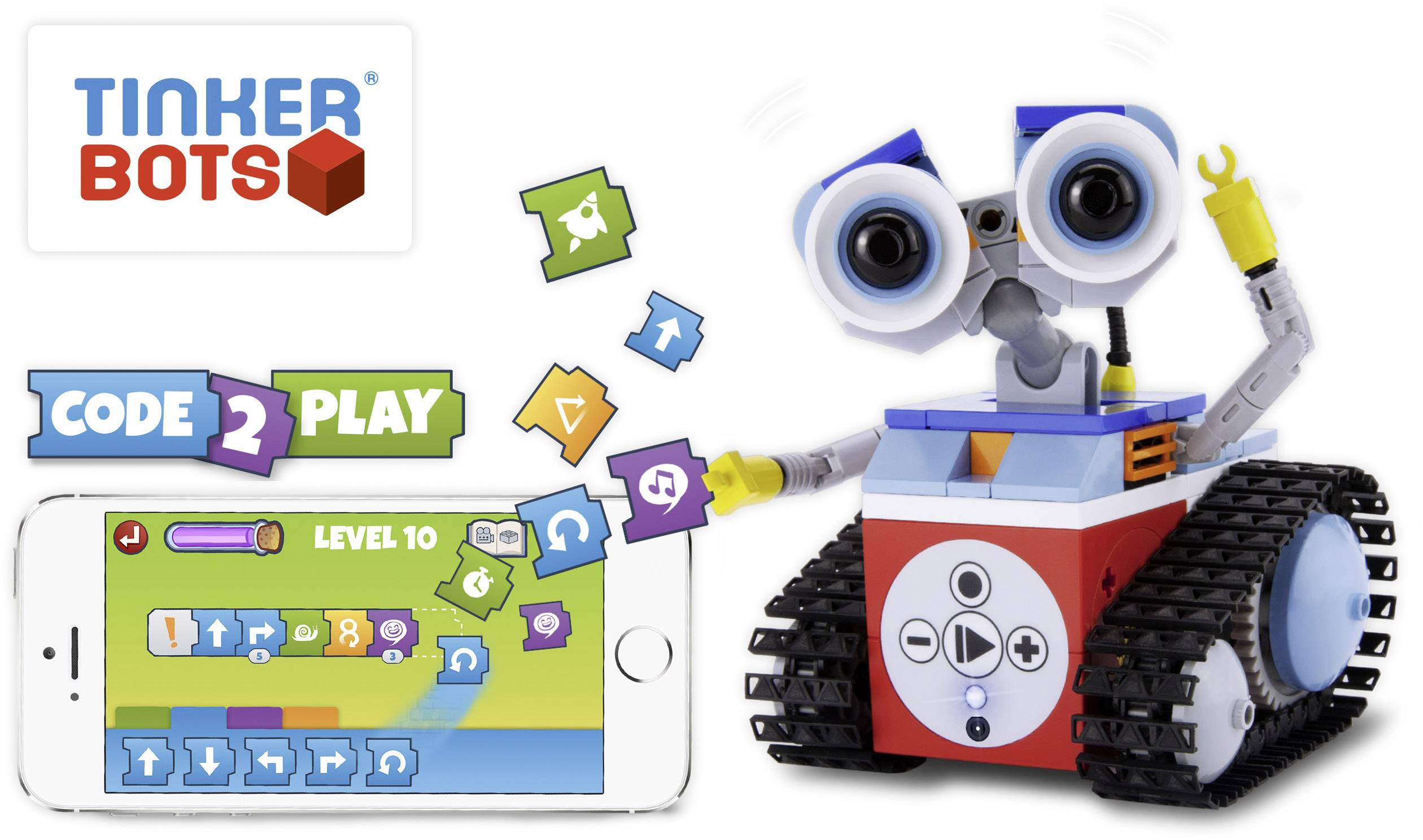 TINKERBOTS Roboter Bausatz My First Robot 00077