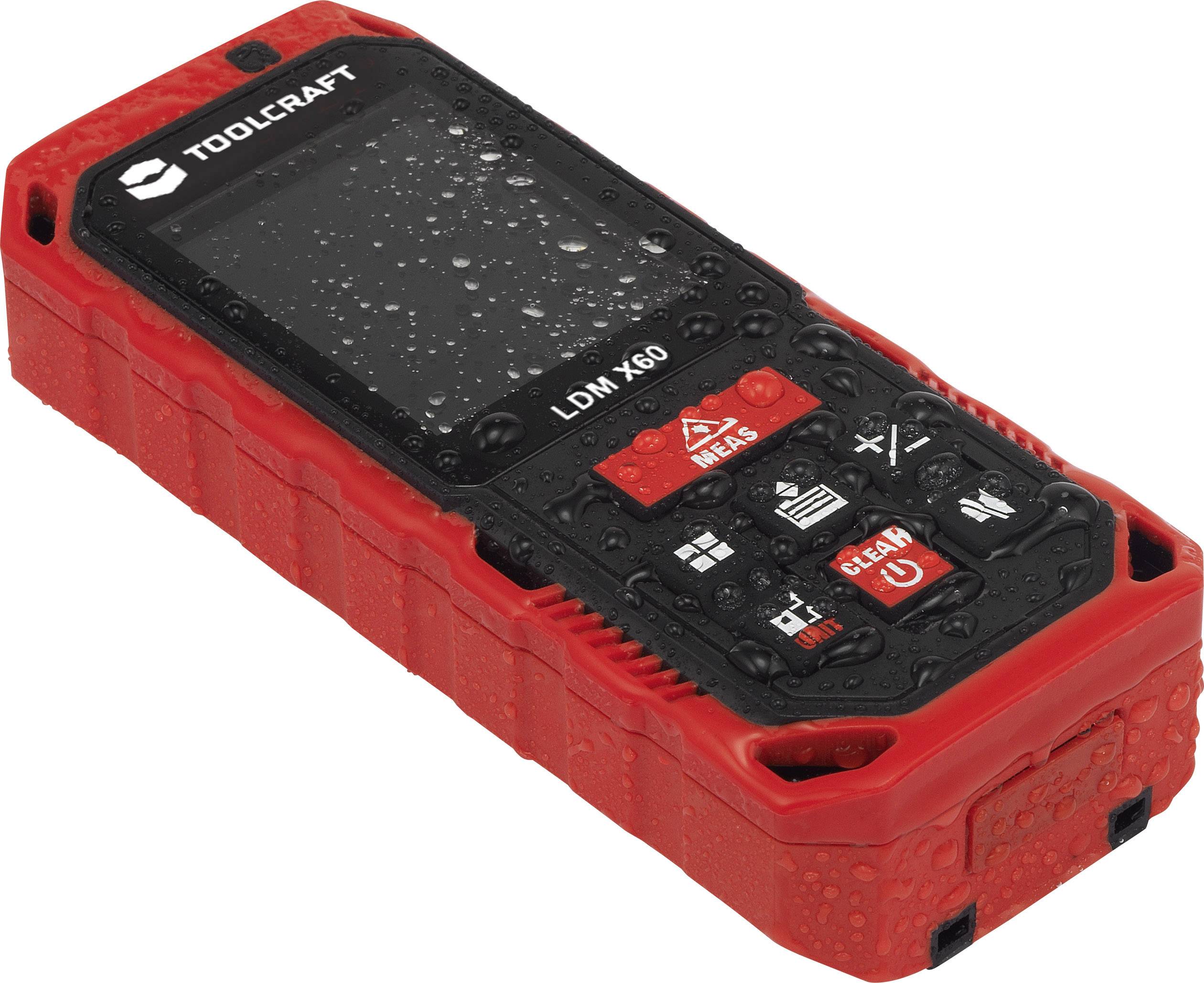 TOOLCRAFT LMD X60 Laser-Entfernungsmesser 60m