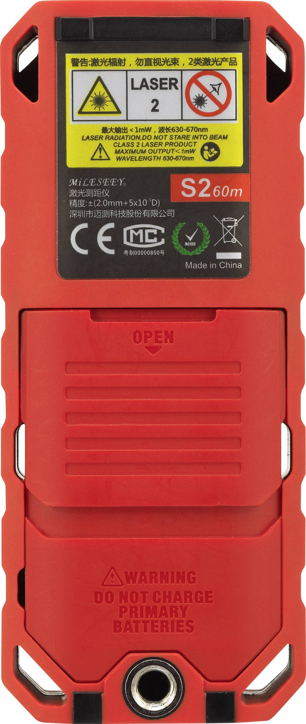 TOOLCRAFT LMD X60 Laser-Entfernungsmesser 60m