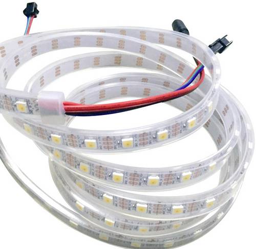 STRIP-1M-144-RGB-IP65 LED-Streifen EEK: A++ (A++ - E) mit Stecker/Buchse 5V 1m; Energieeffizienzklasse: A++