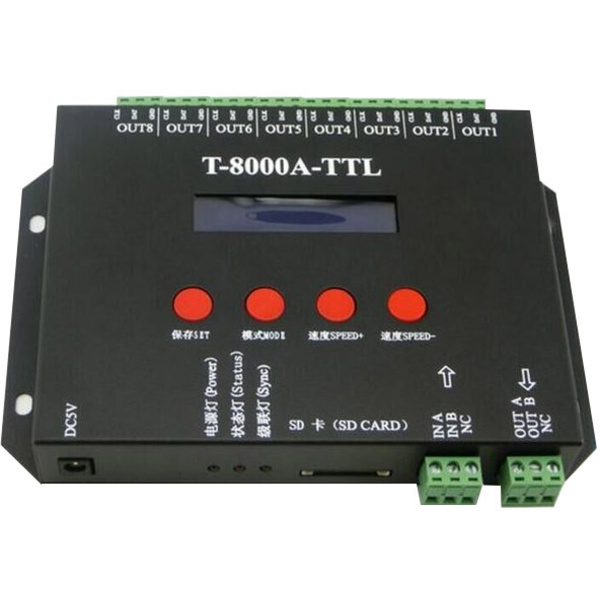 RGB-CON-T-8000 LED-Fernbedienung 175 mm 90 mm 30 mm