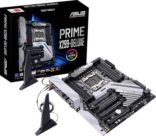Asus Prime X299-Deluxe Mainboard Sockel Intel® 2066 Formfaktor ATX Mainboard-Chipsatz Intel® X299