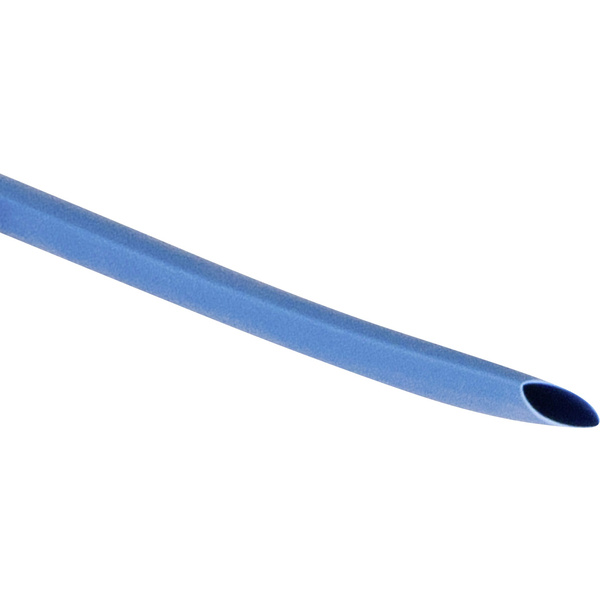 DSG Canusa 2800024502 Schrumpfschlauch ohne Kleber Blau 2.40mm 1.20mm Schrumpfrate:2:1 1.22m