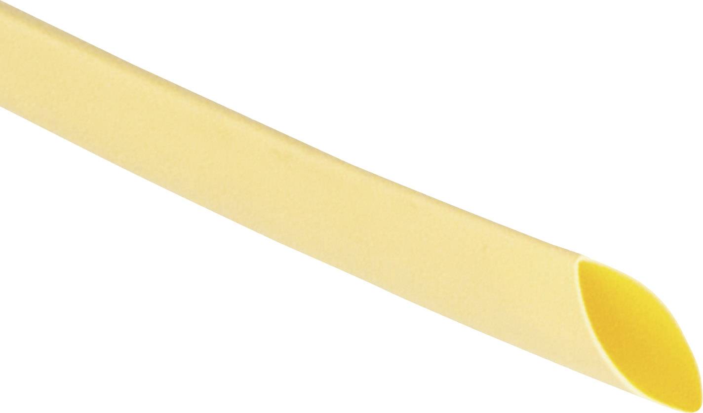 Gelber Trinkhalm mit abgeschrägtem Ende, typisch für Bubble Tea.
