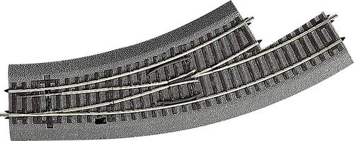 42558 H0 RocoLine (mit Bettung) Bogenweiche, links
