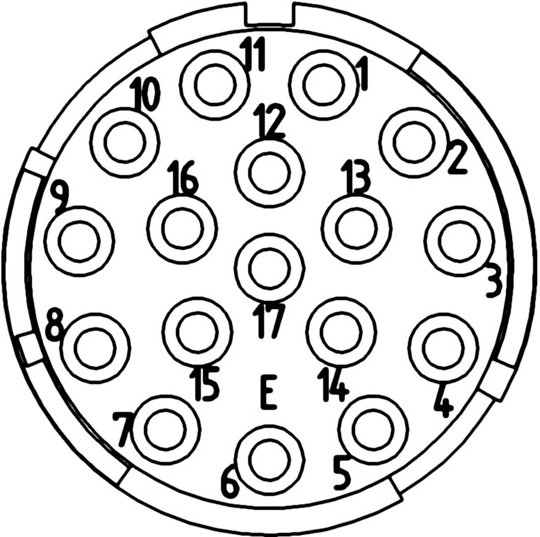 EPIC® SIGNAL M23 E Einsätze, 17 polig 73008500 LAPP Inhalt: 5St.