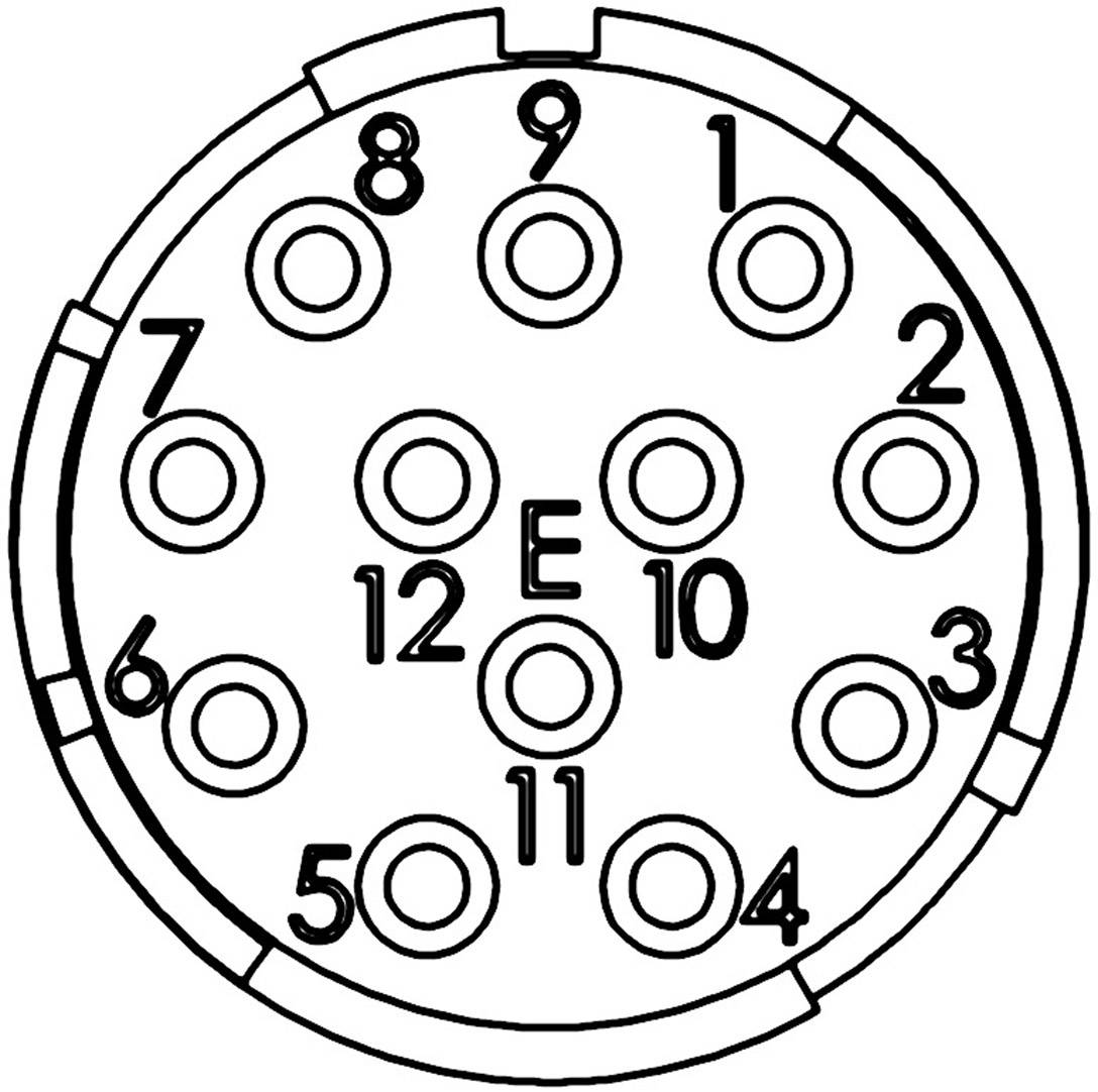 EPIC® SIGNAL M23 E Einsätze, 12 pol. D-Sub 44420122 LAPP Inhalt: 5St.
