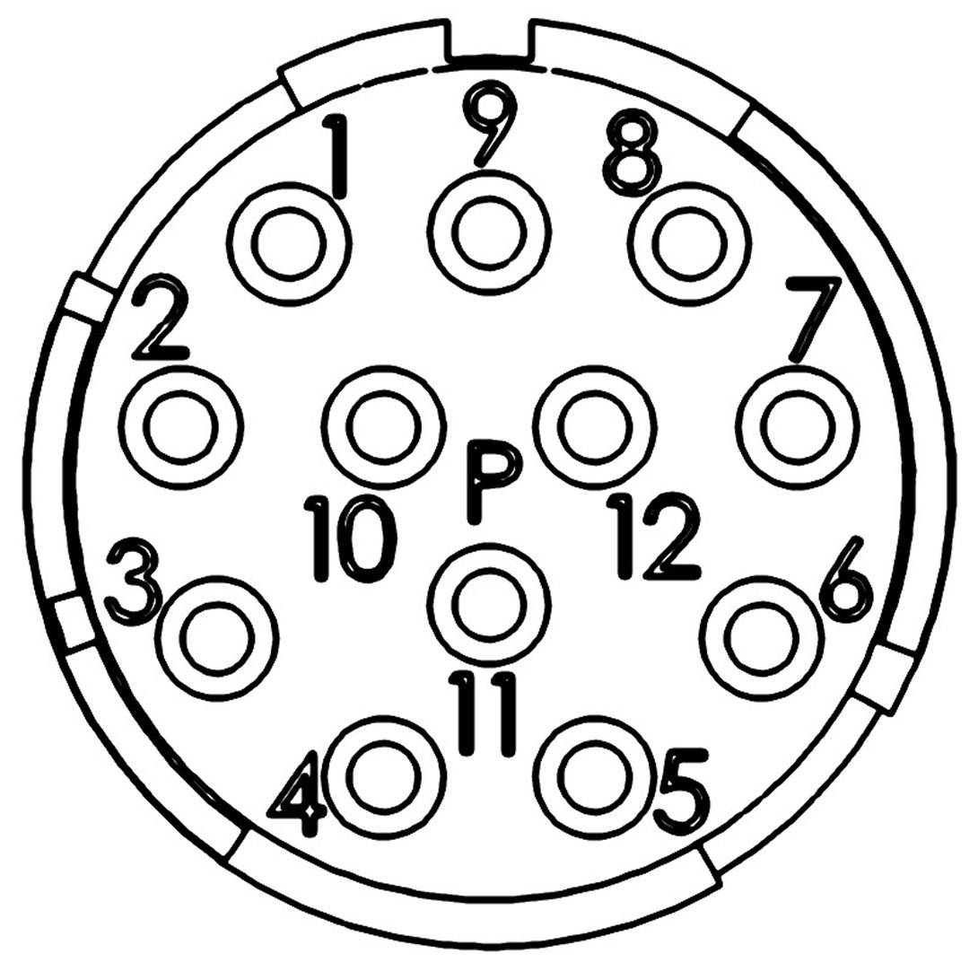 EPIC® SIGNAL M23 P Einsätze, 12 pol. D-Sub 44420124 LAPP Inhalt: 5St.