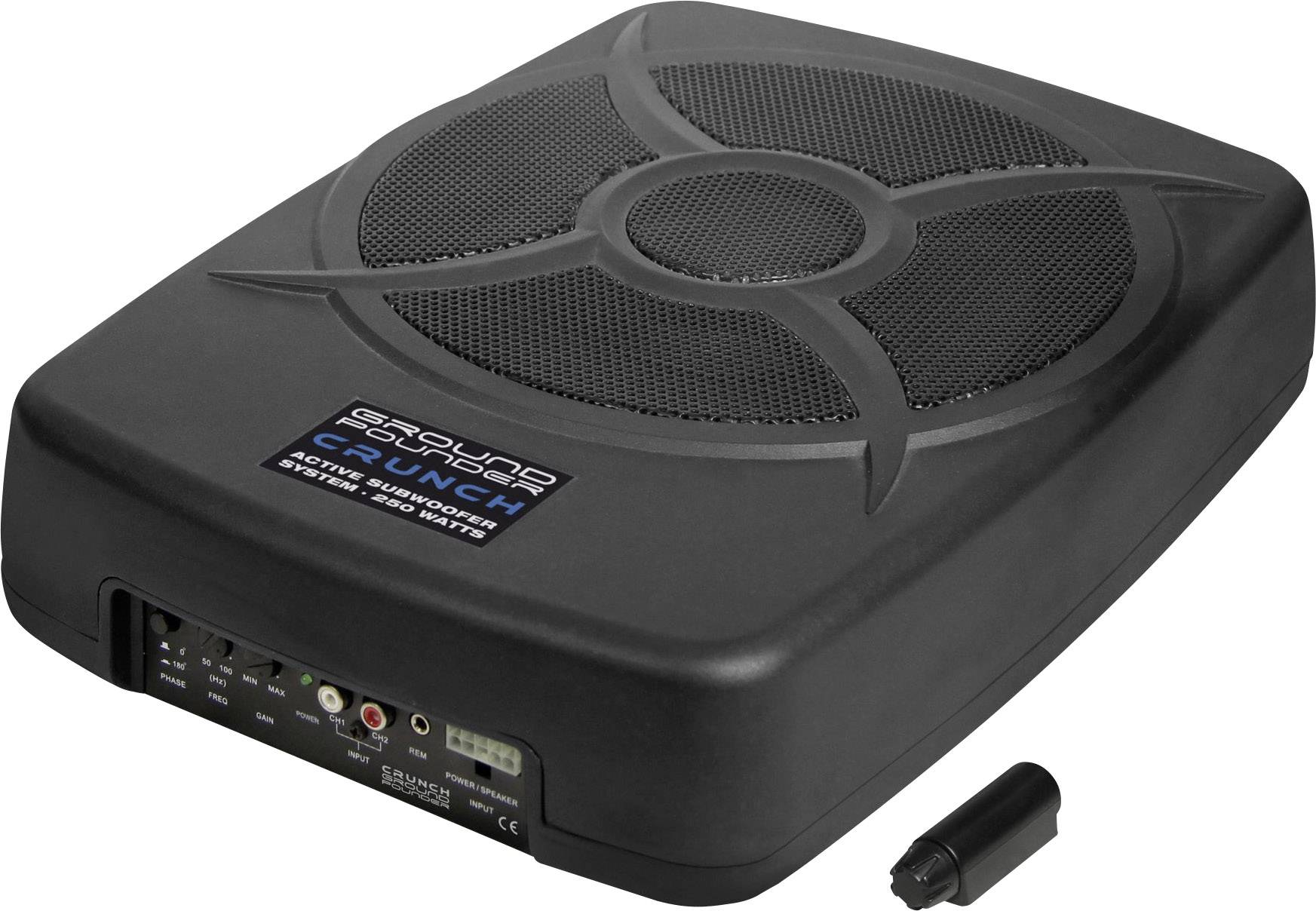 Crunch GP810 Auto-Subwoofer aktiv 250W