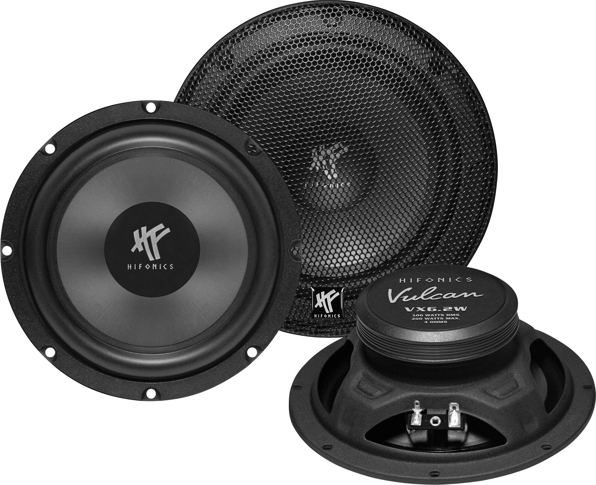 Hifonics VX-6.2W Auto-Subwoofer-Chassis 200W 4Ω