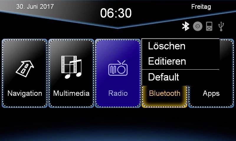 ESX VN630W Navigationsgerät, Festeinbau Europa Bluetooth®-Freisprecheinrichtung, Integriertes Navigationssystem