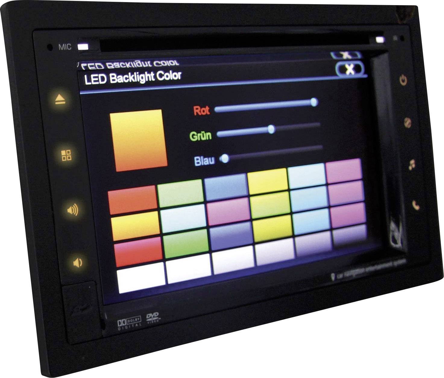 ESX VN630W Navigationsgerät, Festeinbau Europa Bluetooth®-Freisprecheinrichtung, Integriertes Navigationssystem