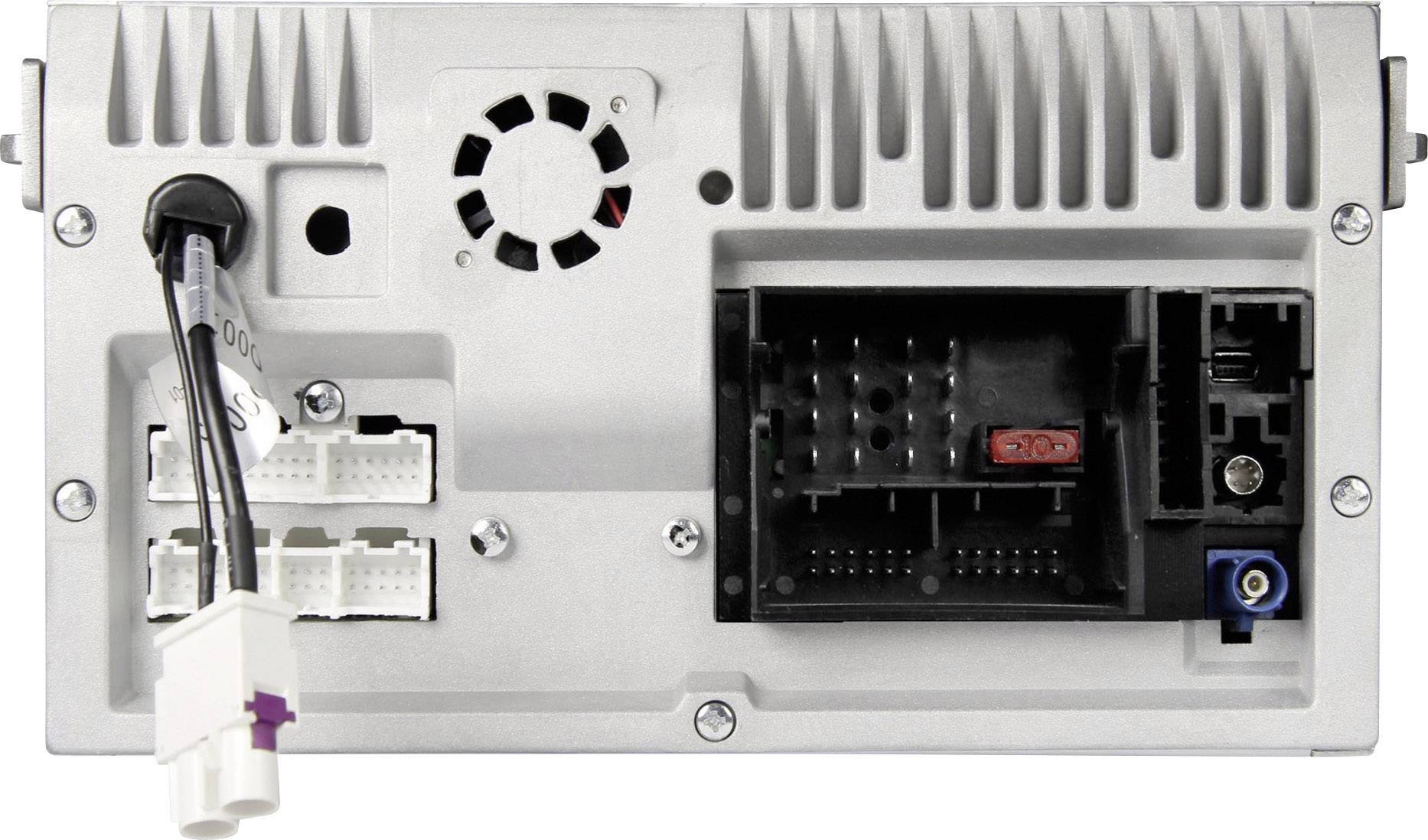 ESX VN720-VW-U1 Navigationsgerät, Festeinbau Bluetooth®-Freisprecheinrichtung, inkl. Fernbedienung