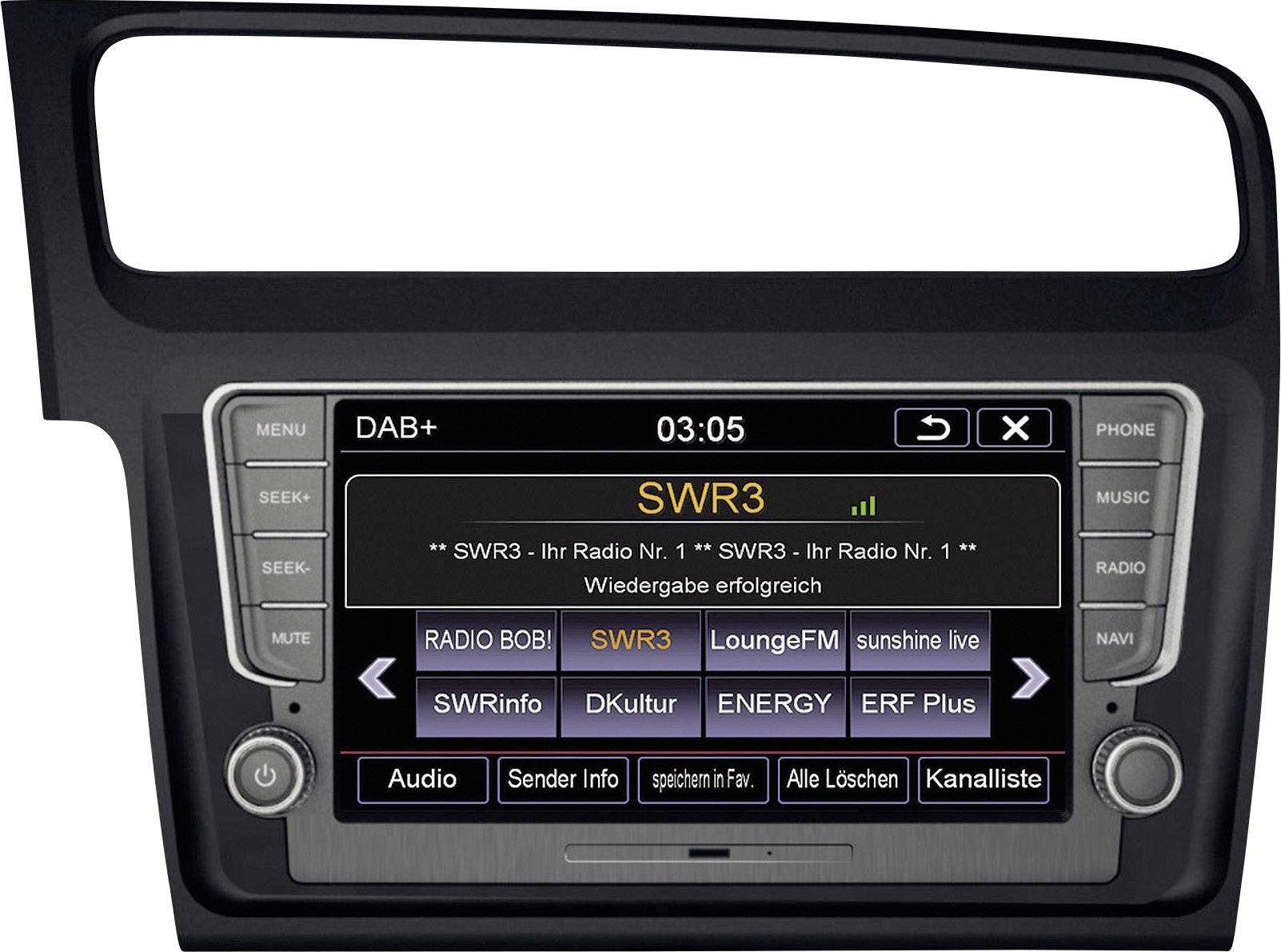 ESX VN810-VW-G7-DAB Navigationsgerät, Festeinbau Anschluss für Lenkradfernbedienung
