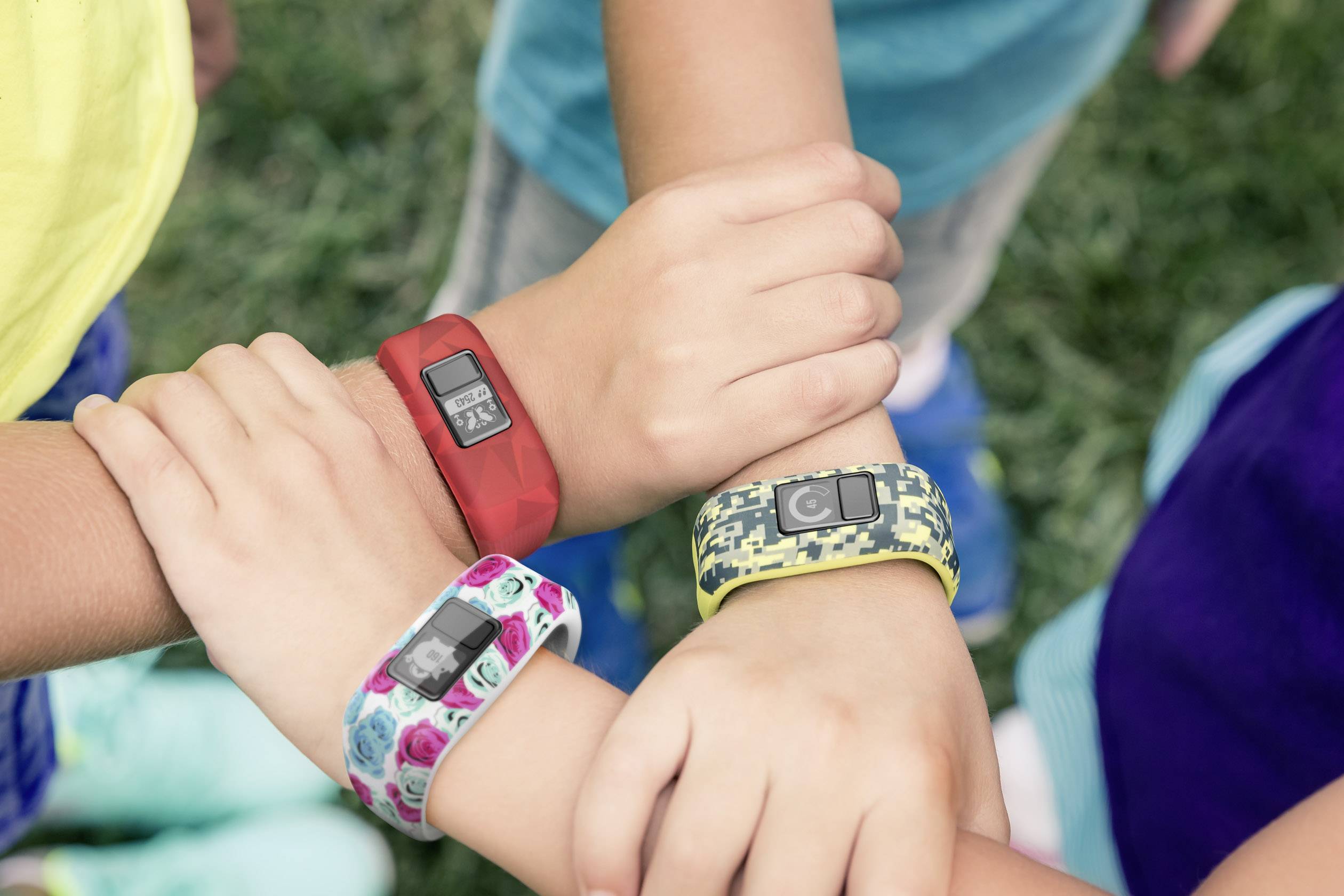 Garmin vivofit jr. Real Flower Gr. M