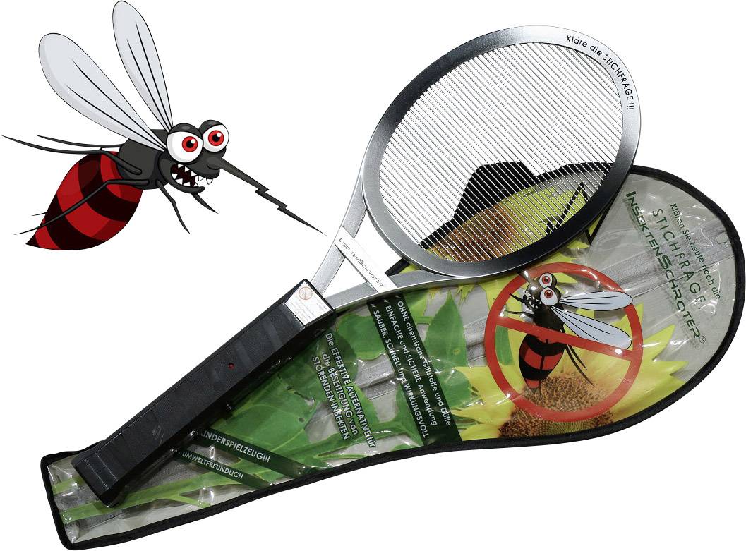 Schröter Stichfrage 1576757 Fliegenklatsche Stromgitter (L x B x H) 510 x 178 x 35mm Schwarz, Silber 1St.