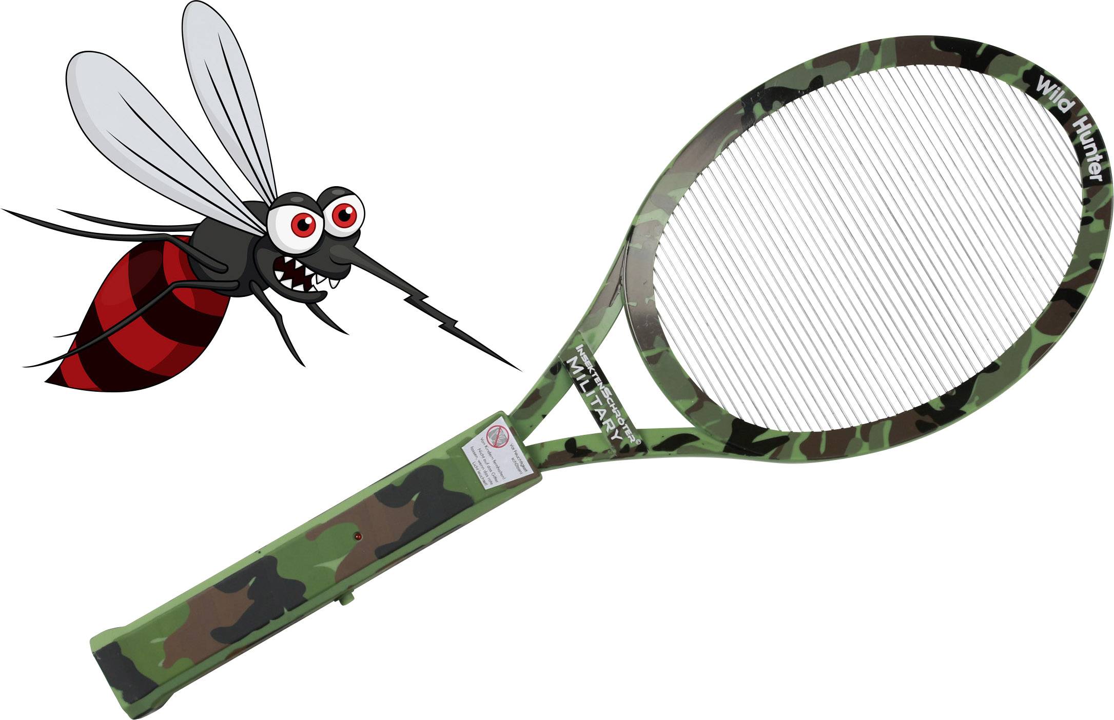 Schröter Military 1576759 Fliegenklatsche (L x B x H) 510 x 178 x 35mm Camouflage 1St.