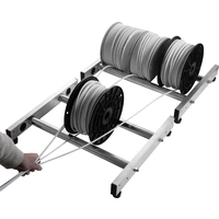 A.S. SAT Kabelabroller, zur Arbeitserleichterung bei der Installation von Kabeln 90010 1St. A.S. SAT Kabelabroller, zur Arbeitserleichterung bei der Installation von Kabeln 90010 1St.