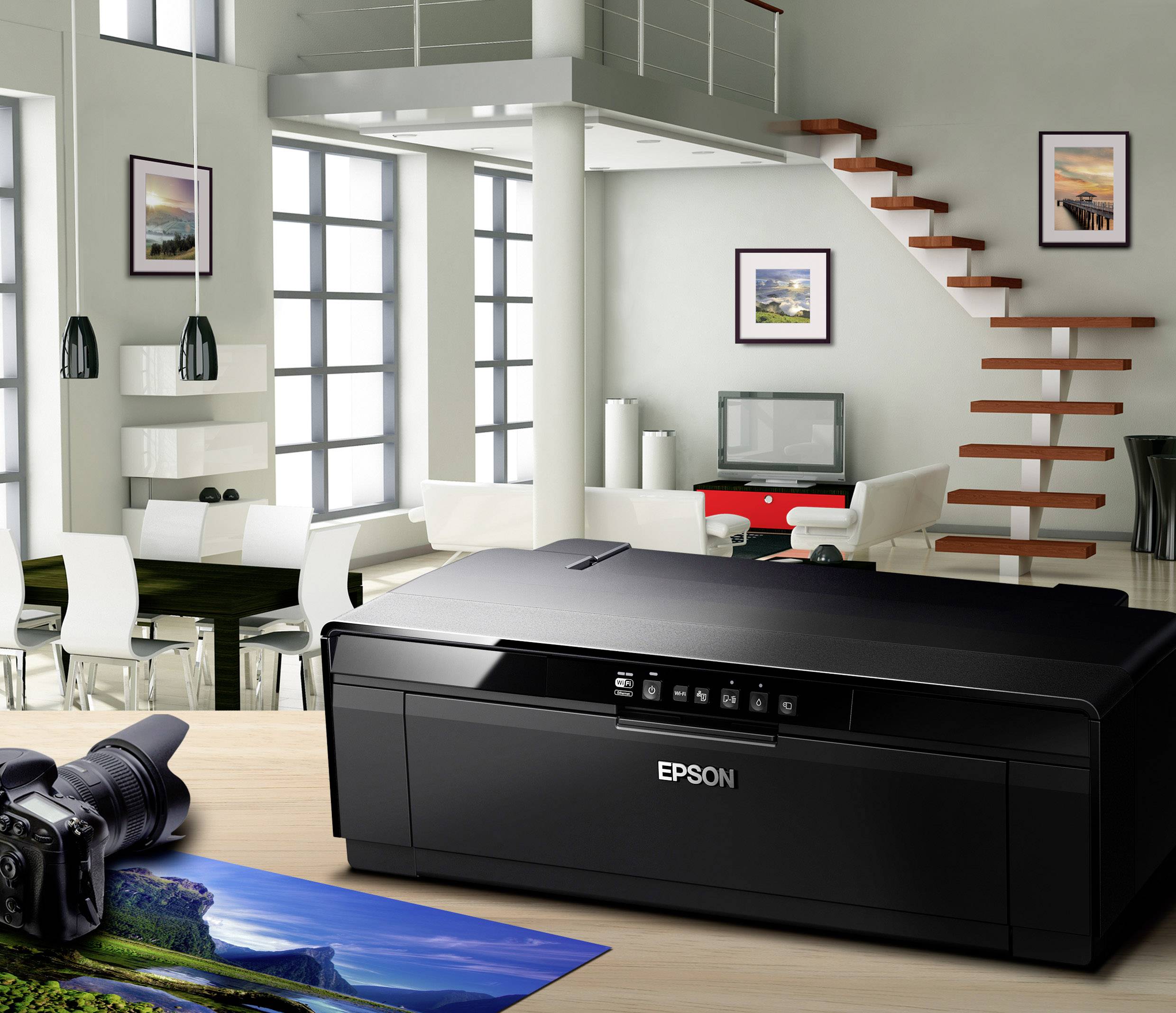 Epson SureColor SC-P400 Farb Tintenstrahl Drucker A3+ LAN, WLAN