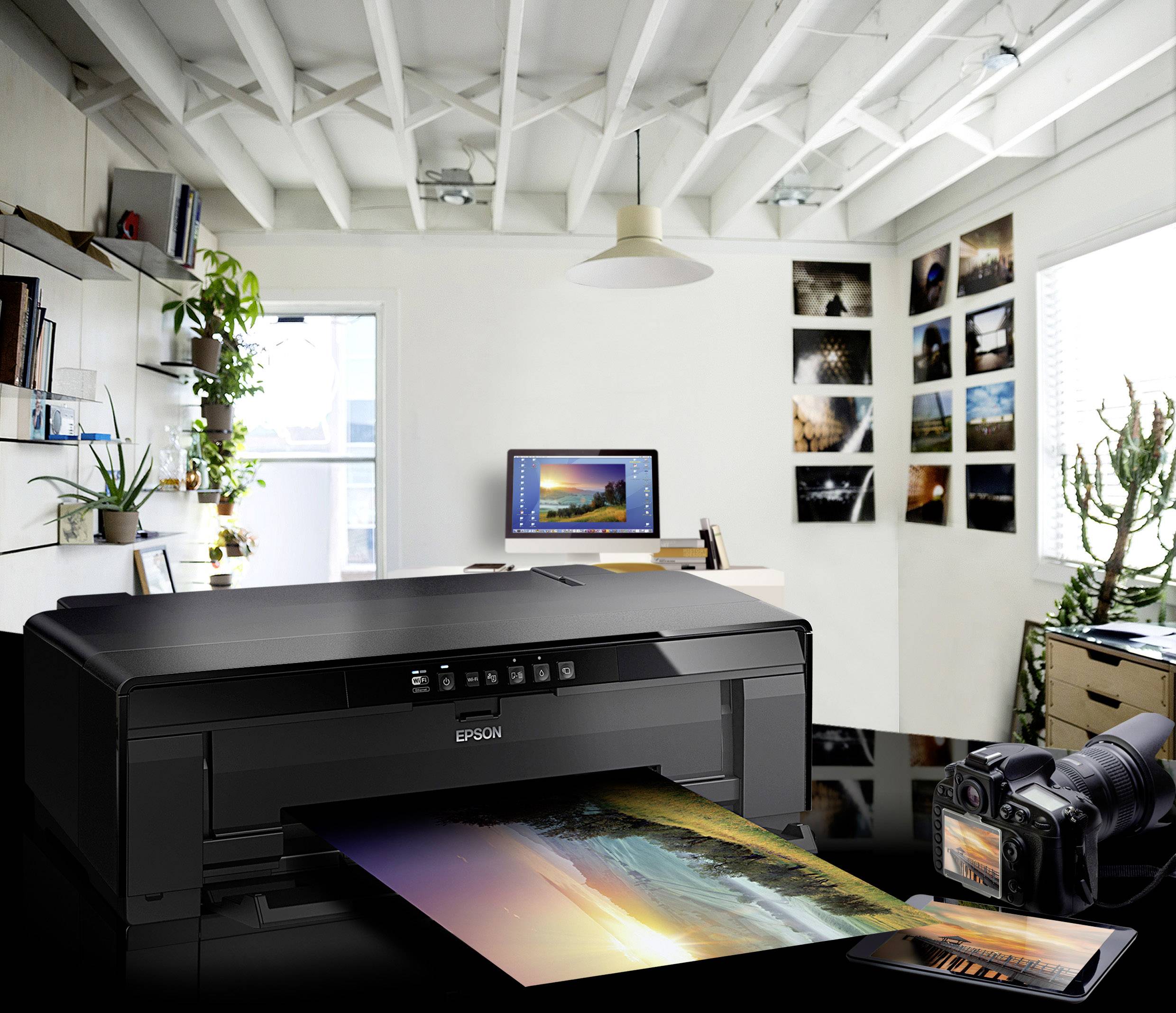 Epson SureColor SC-P400 Farb Tintenstrahl Drucker A3+ LAN, WLAN