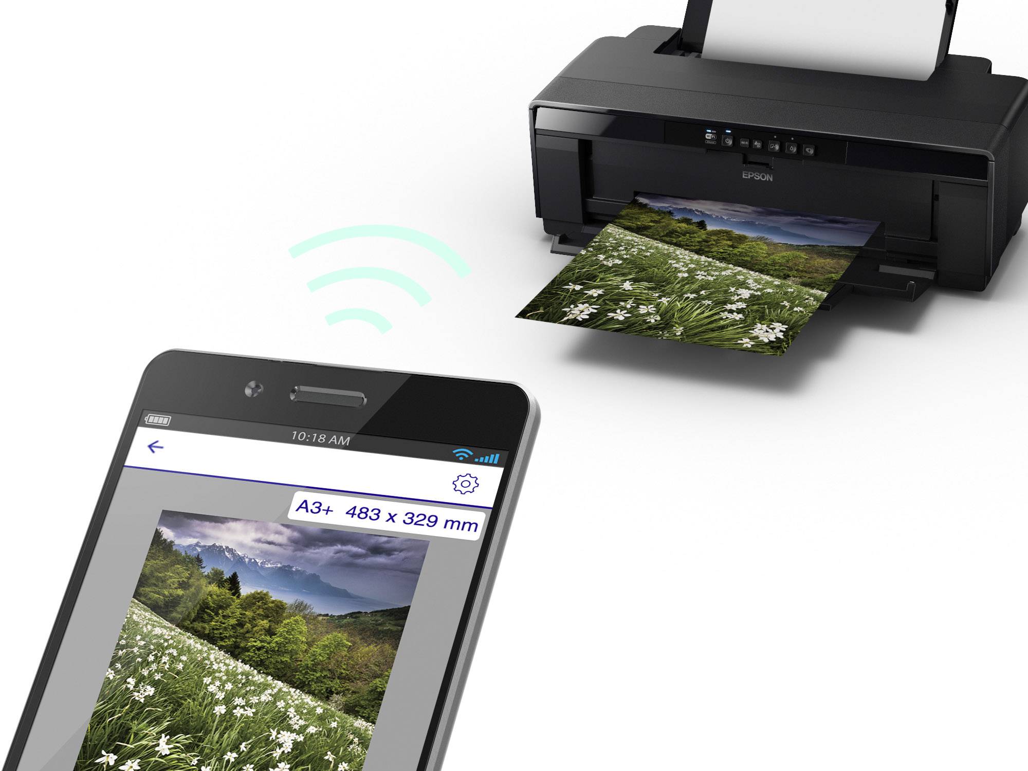 Epson SureColor SC-P400 Farb Tintenstrahl Drucker A3+ LAN, WLAN