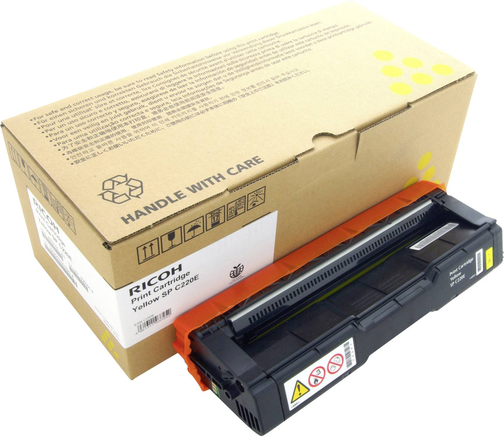 Ricoh Toner SP C220E Original Gelb 2000 Seiten 407643