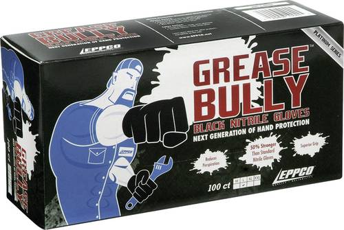 Kunzer GREASE BULLY XXL 100 St. Nitril Einweghandschuh Größe (Handschuhe): XXL EN 374-3, EN 420, EN 455
