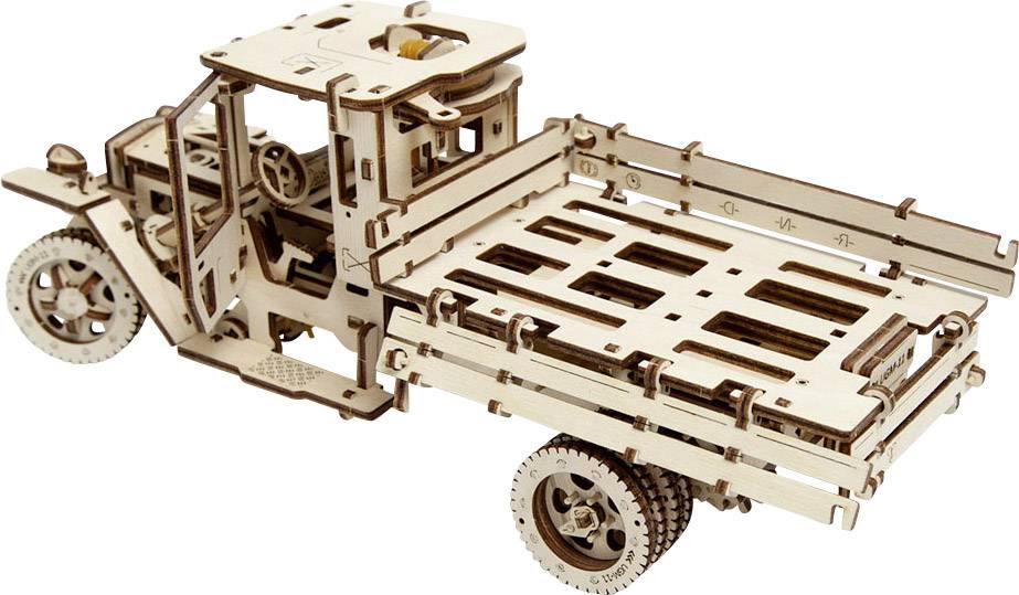 3D Holzmodell Lastwagen