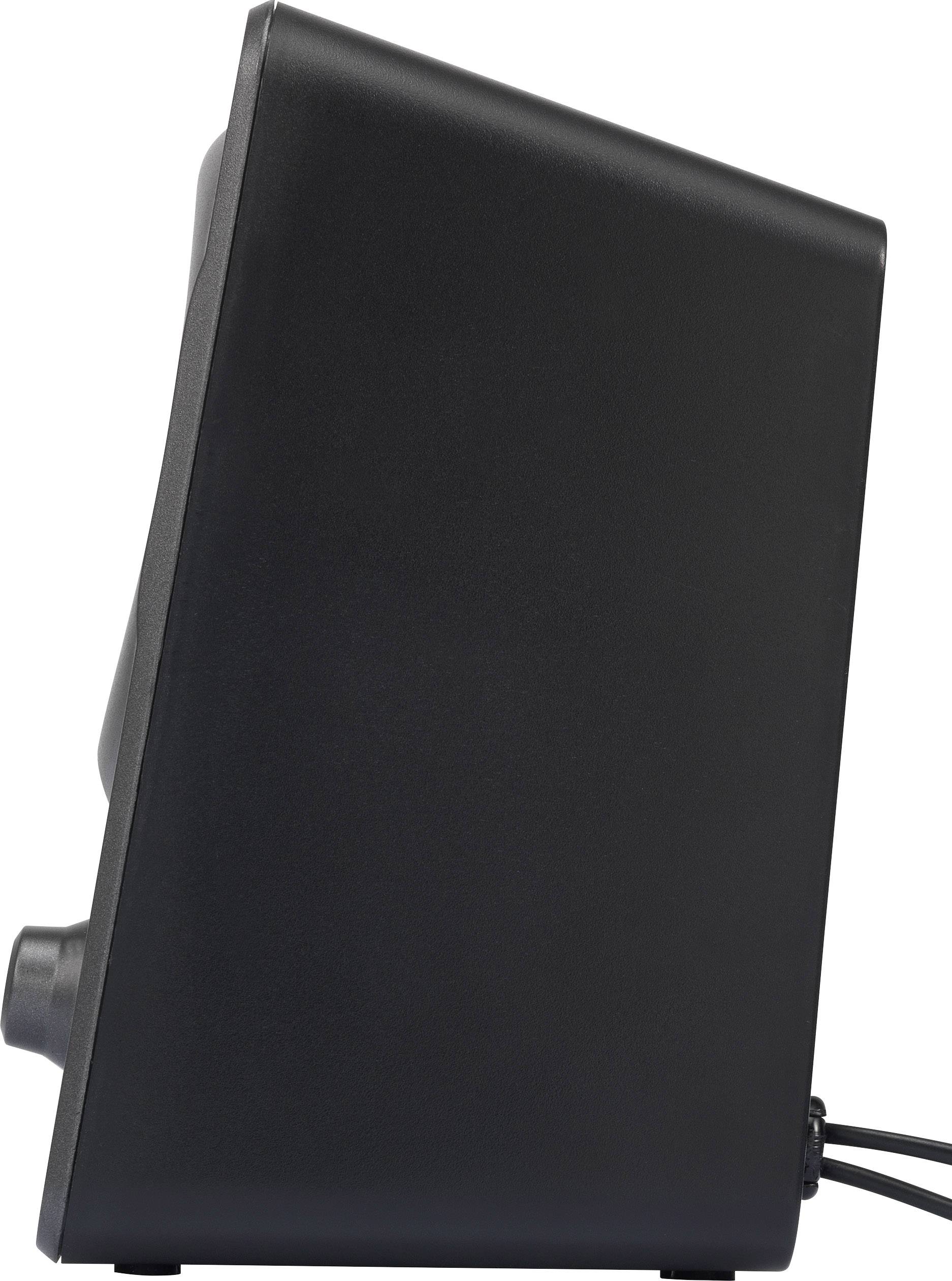 Renkforce RF-PCL-MESH2.0 2.0 PC-Lautsprecher Kabelgebunden 5W Schwarz, Grau