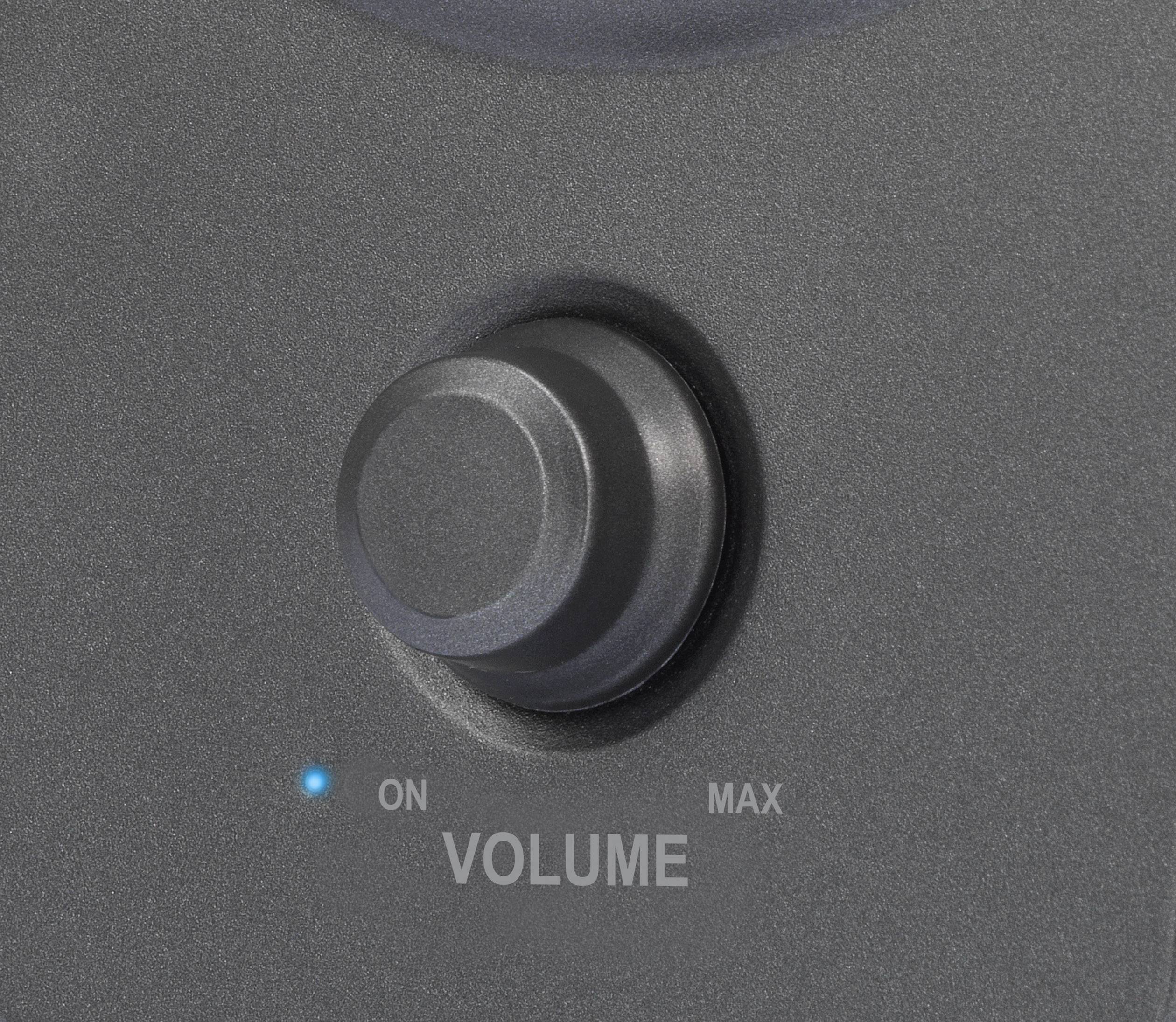 Renkforce RF-PCL-MESH2.0 2.0 PC-Lautsprecher Kabelgebunden 5W Schwarz, Grau