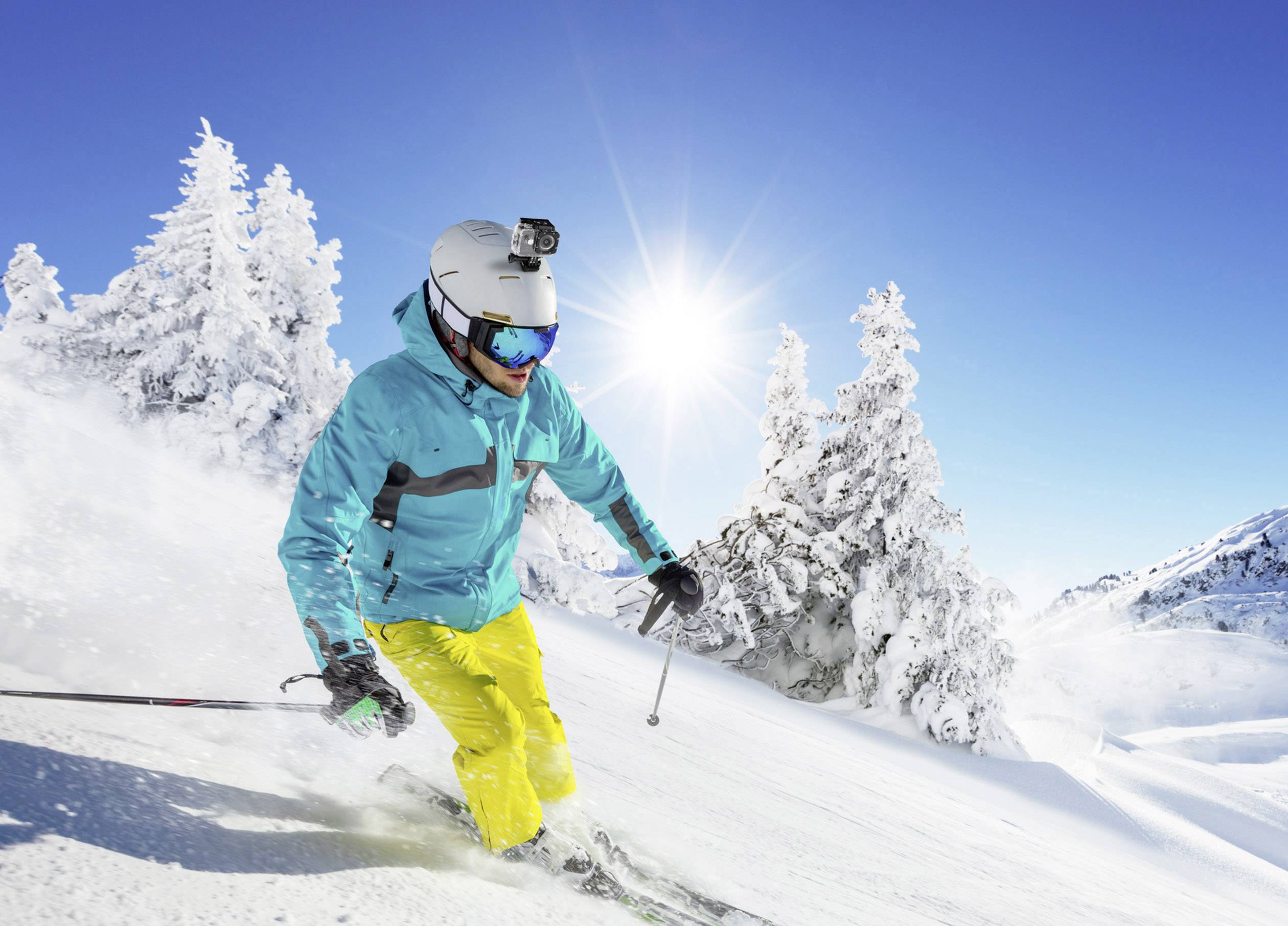 Renkforce RF AC4K 300 Action Cam 4K, WLAN, Wasserfest, Staubgeschützt