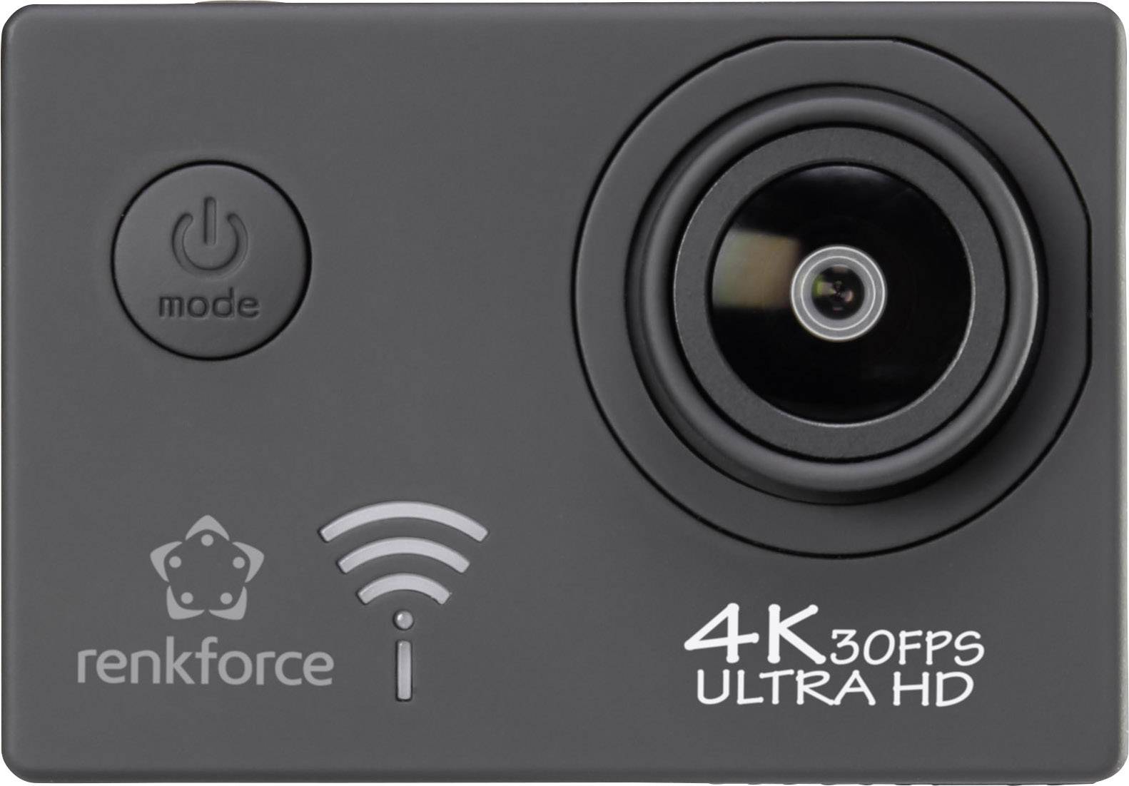 Renkforce RF AC4K 300 Action Cam 4K, WLAN, Wasserfest, Staubgeschützt