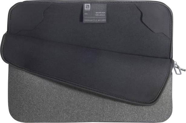 Tucano Notebook Hülle Second Skin Sleeve MELANGE 13-14 Passend für maximal: 35,6 cm (14") Schwarz