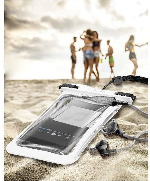 Handyhülle Case mit AUX Anschluss Handykette Schutz mit Band Kordel Kette Schnur zum Umhängen für Smartphones Schwarz