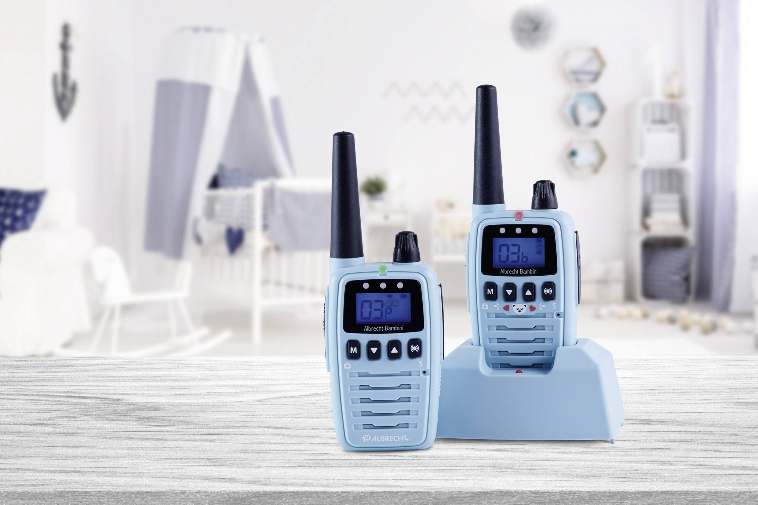 Albrecht Bambini 29870 Babyphone Analog 446MHz