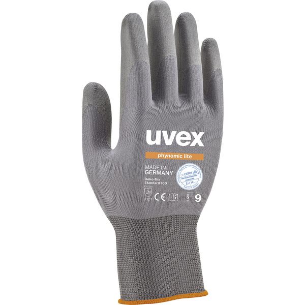 Uvex phynomic lite 6004009 Nylon Arbeitshandschuh Größe (Handschuhe): 9 EN 388 1St.
