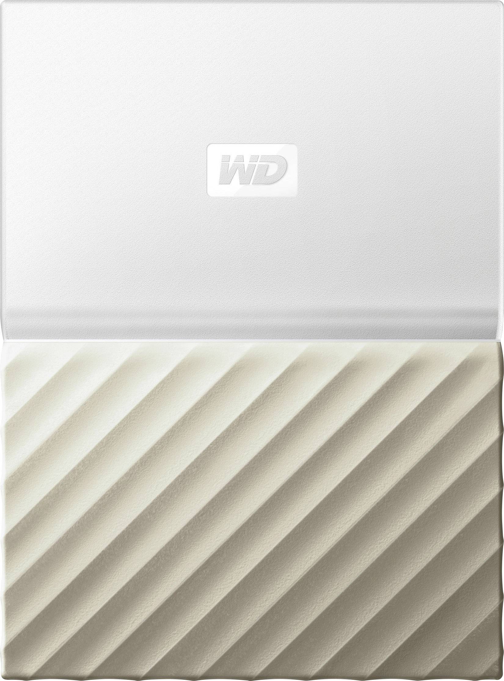 WD My Passport Ultra 1 TB Externe Festplatte 6.35 cm (2.5 Zoll) USB-A (USB 3.2 Gen 1) Weiß, Gold WDBTLG0010BGD-WESN