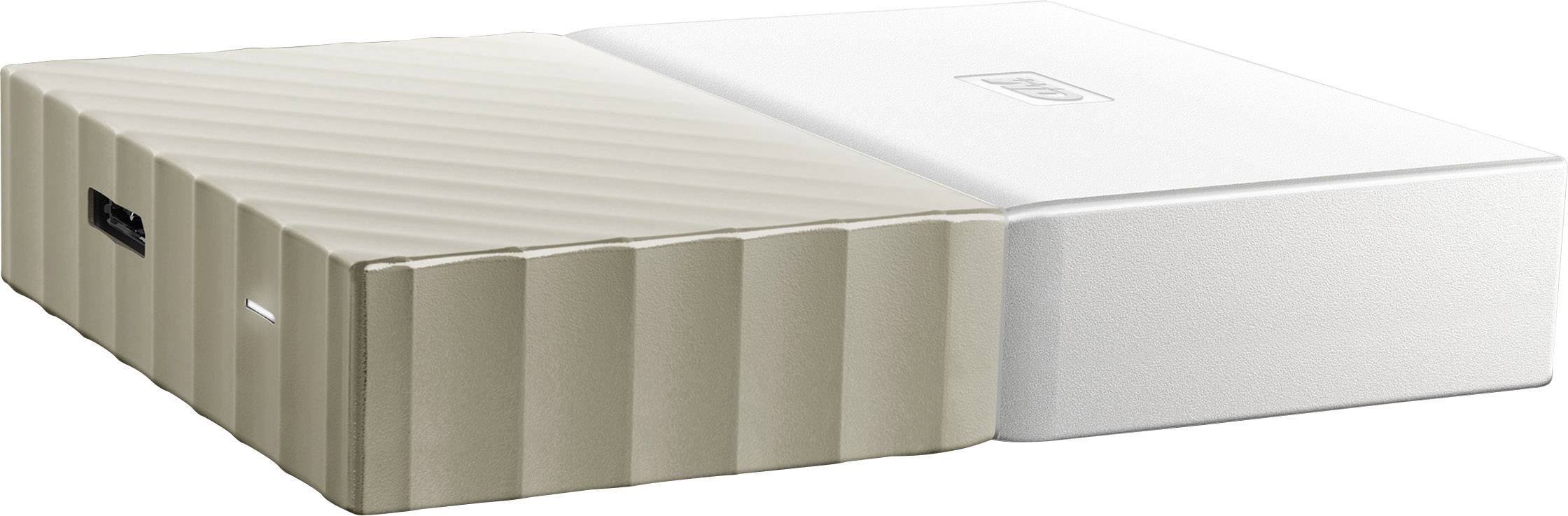 WD My Passport™ Ultra Externe Festplatte 6.35cm (2.5 Zoll) 4TB Weiß/Gold USB 3.0