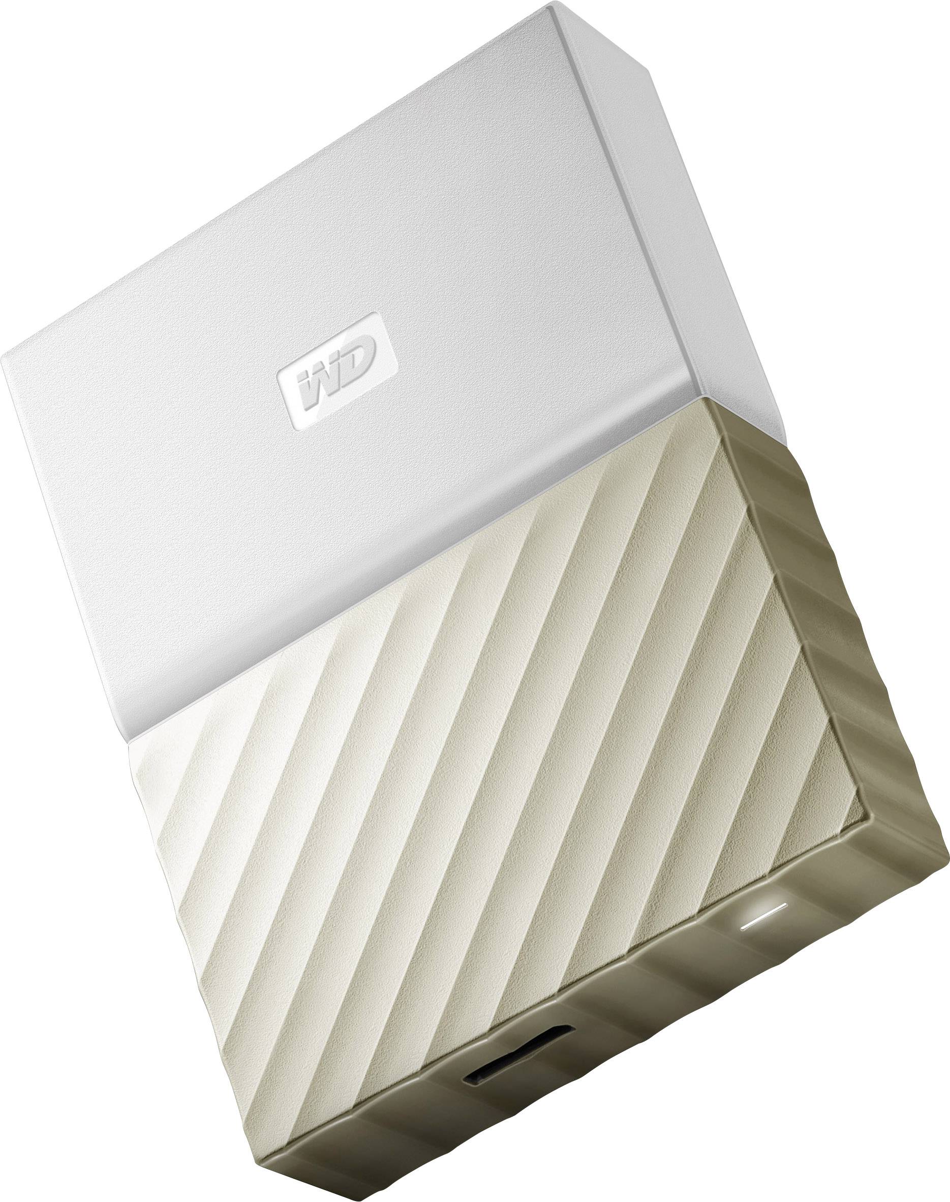 WD My Passport™ Ultra Externe Festplatte 6.35cm (2.5 Zoll) 4TB Weiß/Gold USB 3.0