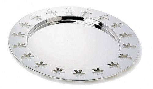 Alessi Tablett Girotondo Edelstahl 40 cm