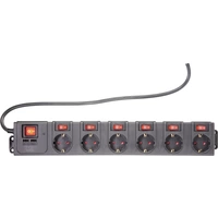 Renkforce 615C-CMB-USB Steckdosenleiste mit Schalter Schwarz Schutzkontakt Renkforce 615C-CMB-USB Steckdosenleiste mit Schalter Schwarz Schutzkontakt