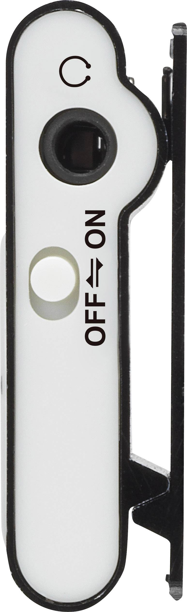 Basetech BT-MP-100 MP3-Player 0GB Schwarz, Weiß Befestigungsclip