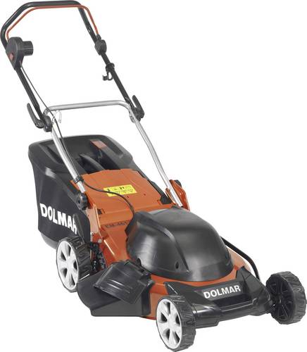 DOLMAR EM461 Elektro Rasenmäher Höhenverstellbarer Griff, Seitenauswurf, Mulchfunktion 1800W Schni